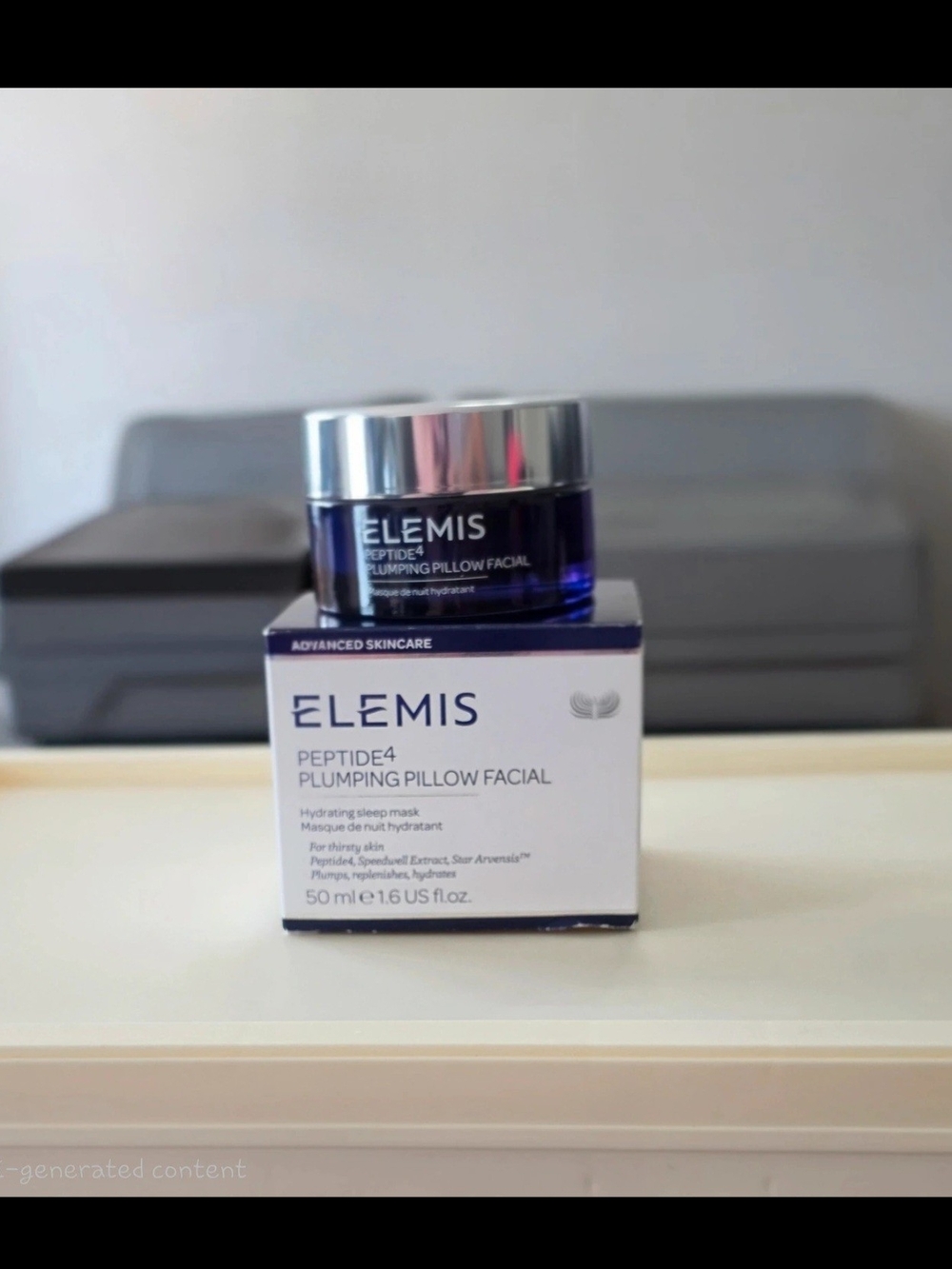 ELEMIS Peptide4 Plumping Pillow Facial 1.6oz - Brand New In Box